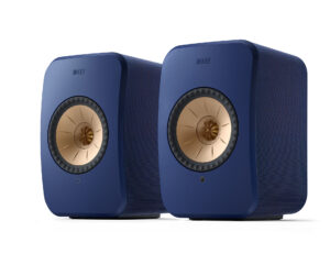 KEF LSX II kobalt blauw