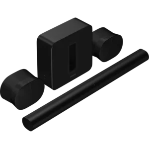 Sonos Arc Ultra met Sub 4 en Era 300 zwart