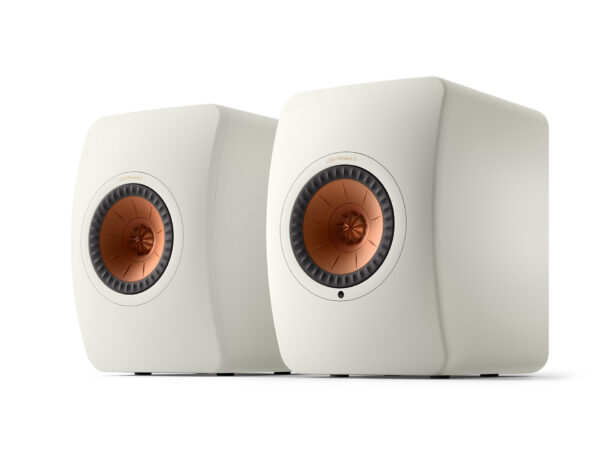 LS50 Wireless II_Mineral White_Pair_front LS50 Wireless II_Mineral White_Pair_front